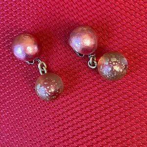 Vintage clip-on earrings
